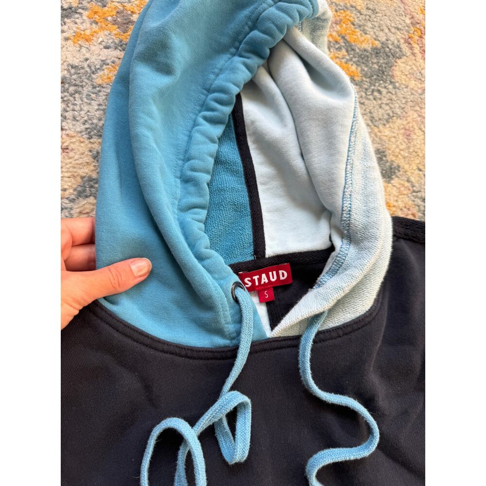 STAUD Colorblock Hoodie Sweatshirt - Picture 3 of 5